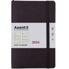 Щоденник "Axent" 2024 Partner Soft Skin (8810-24-01-A) 145*210, чорний (65671)