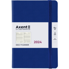 Щоденник "Axent" 2024 Partner Soft Diamond (8818-24-02-A) 145*210, синій (65687)