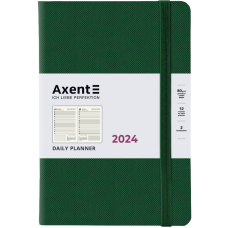 Щоденник "Axent" 2024 Partner Soft Diamond (8818-24-55-A) 145*210, смарагдовий (65690)