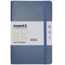 Щоденник "Axent" 2024 Partner Soft (8820-24-02-A) 145*210, Earth Colors, синій (66080)