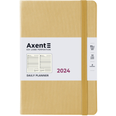 Щоденник "Axent" 2024 Partner Lines (8815-24-53-A) 145*210, пісочний (65684)