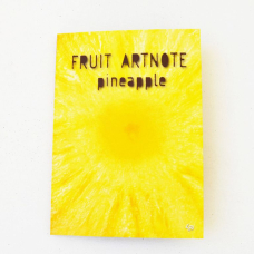 Блокнот B6/40 "4PROFI" (902668) ЧИСТІ "Frutti note" pineapple, кол.вн/бл, термокл, глян/лам, 70г