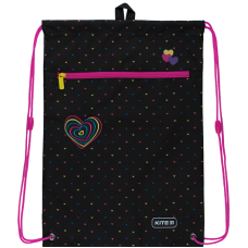 Сумка для взуття з кишенею "Kite" (K22-601M-3) Education Hearts (61799)