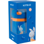 Термос "Kite" (K21-377-01) Rabbit блакитний, 350 мл