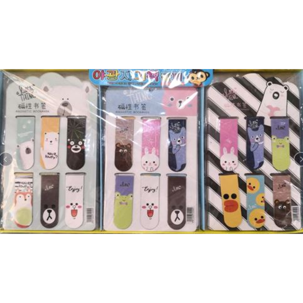 Закладка-магніт "JO" (2271-23HX) "Animals"