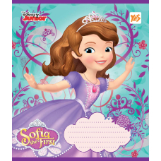 Зошит уч. "YES" 12арк. (762942) "Sofia Hero Princess"