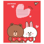 Зошит уч. "YES" 12арк. (766560) "Line friends"