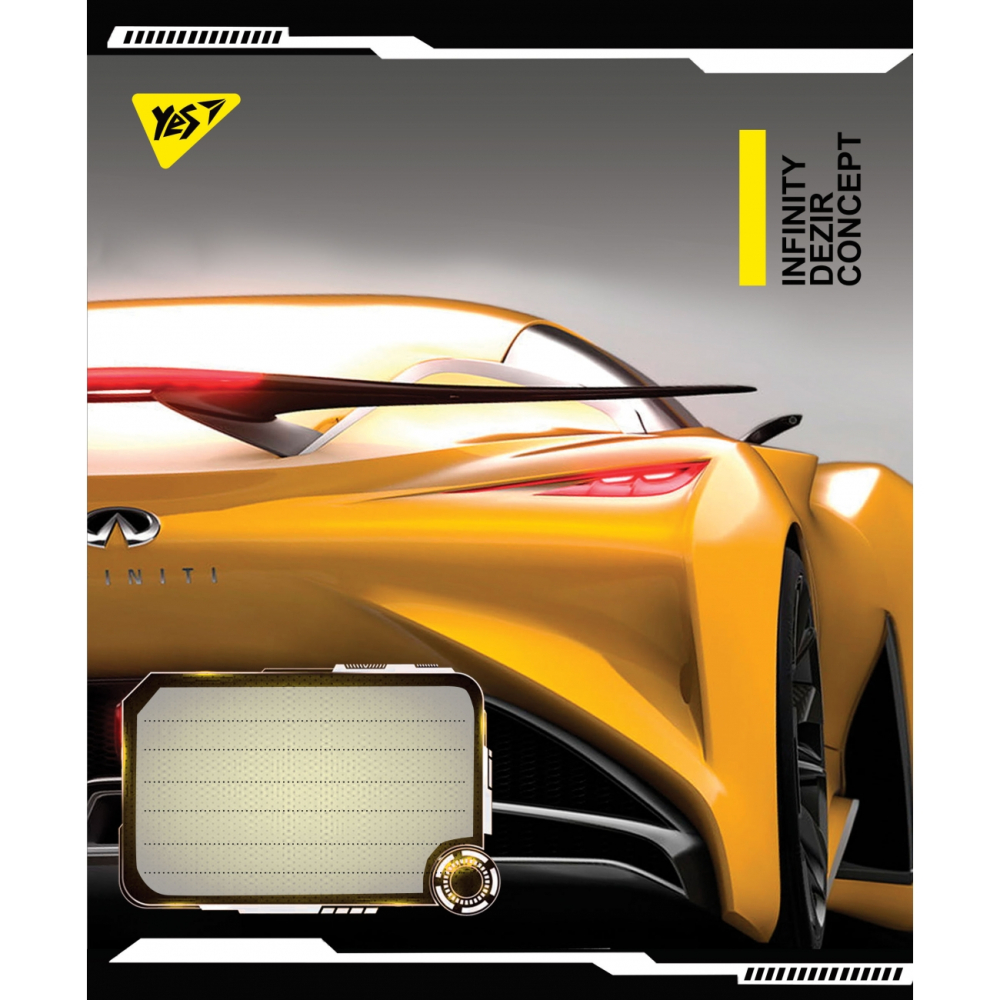 Зошит уч. "YES" 96арк. (766495) "Dezir concept"