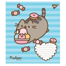 Зошит уч. "YES" 12арк. (766547) "Pusheen"