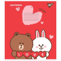 Зошит уч. "YES" 12арк. (766545) "Line friends"