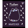 Зошит уч. "YES" 12арк. (765143) "Pusheen fabulous" софт-тач+фольга срібло голограф.