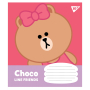 Зошит уч. "YES" 18арк. (766351) "Line friends"