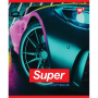 Зошит уч. "YES" 48арк. (764346) "SUPER CAR" ірідіум+УФ.спл.